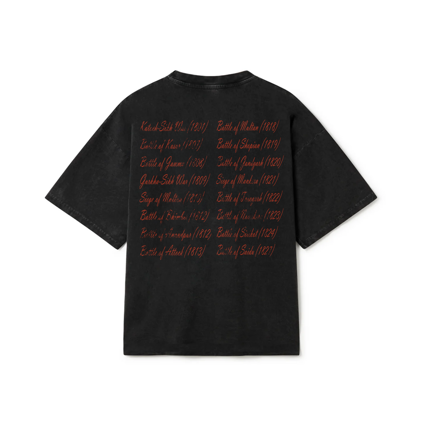 UNDEFEATABLE OVERSIZED FADED T-SHIRT