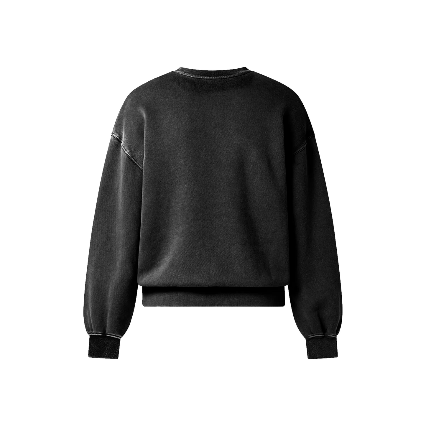 KARAN AUJLA SIGNATURE OVERSIZED FADED SWEATSHIRT