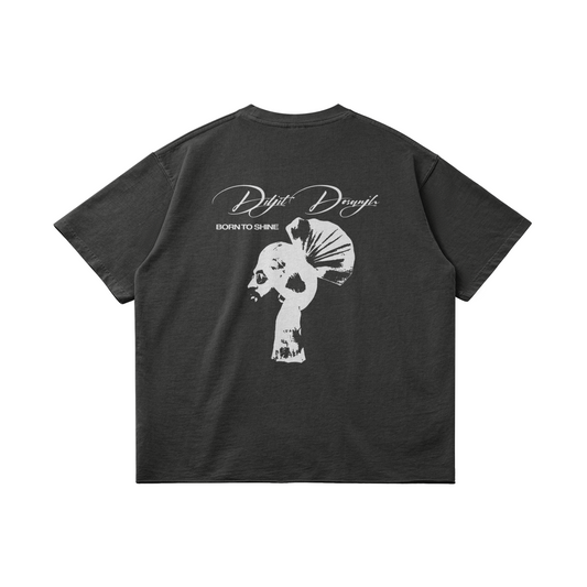 DILJIT DOSANJH BTS OVERSIZED FADED T-SHIRT
