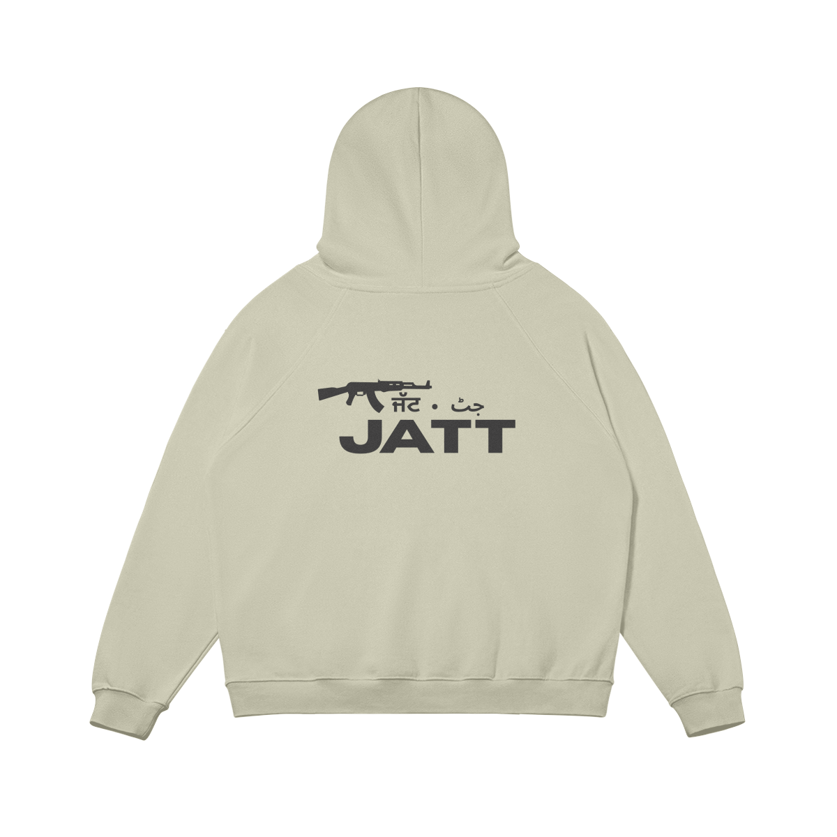 JATT OVERSIZED FLEECE-LINED HOODIE