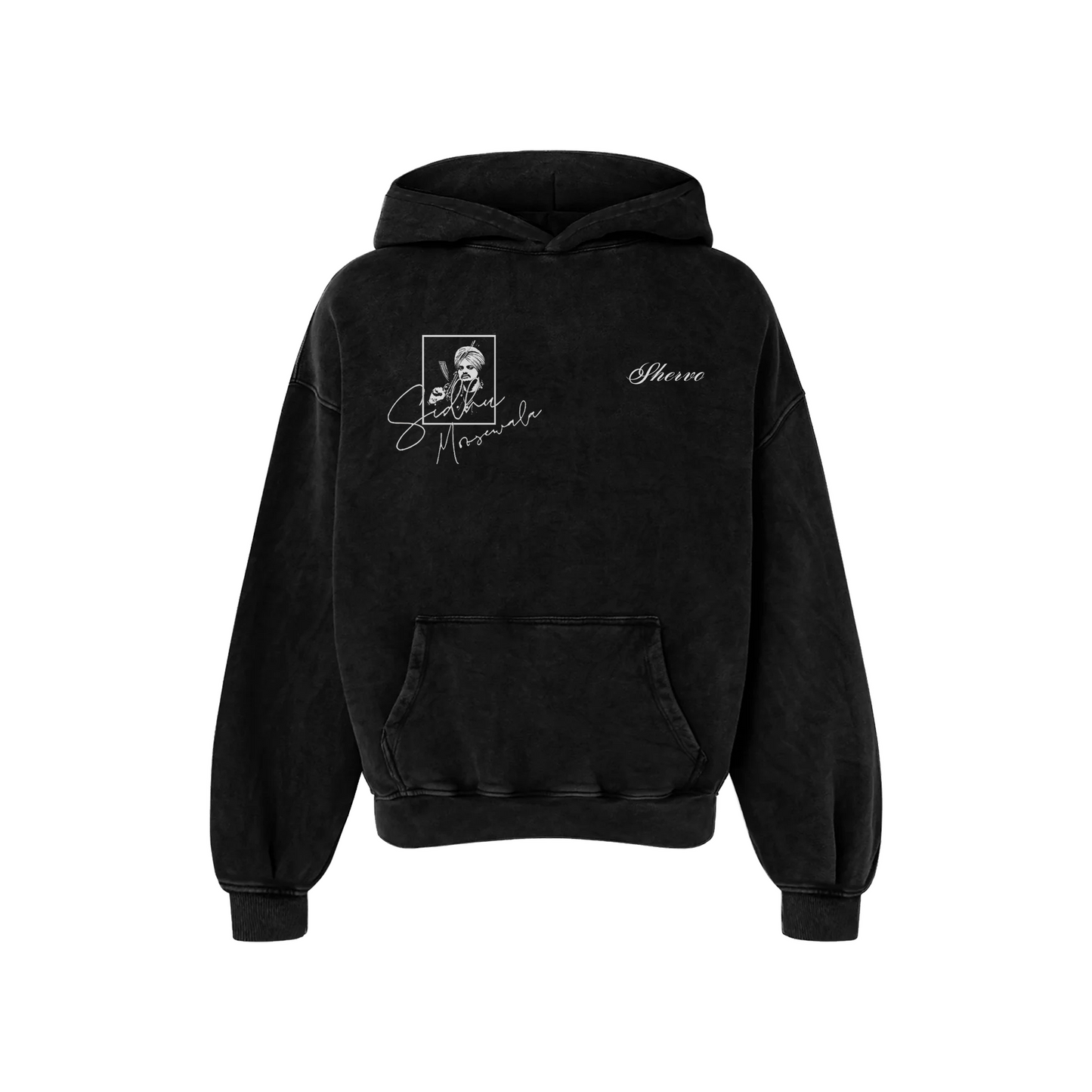 TRIBUTE TO SMW: SIGNATURE OVERSIZED FADED HOODIE