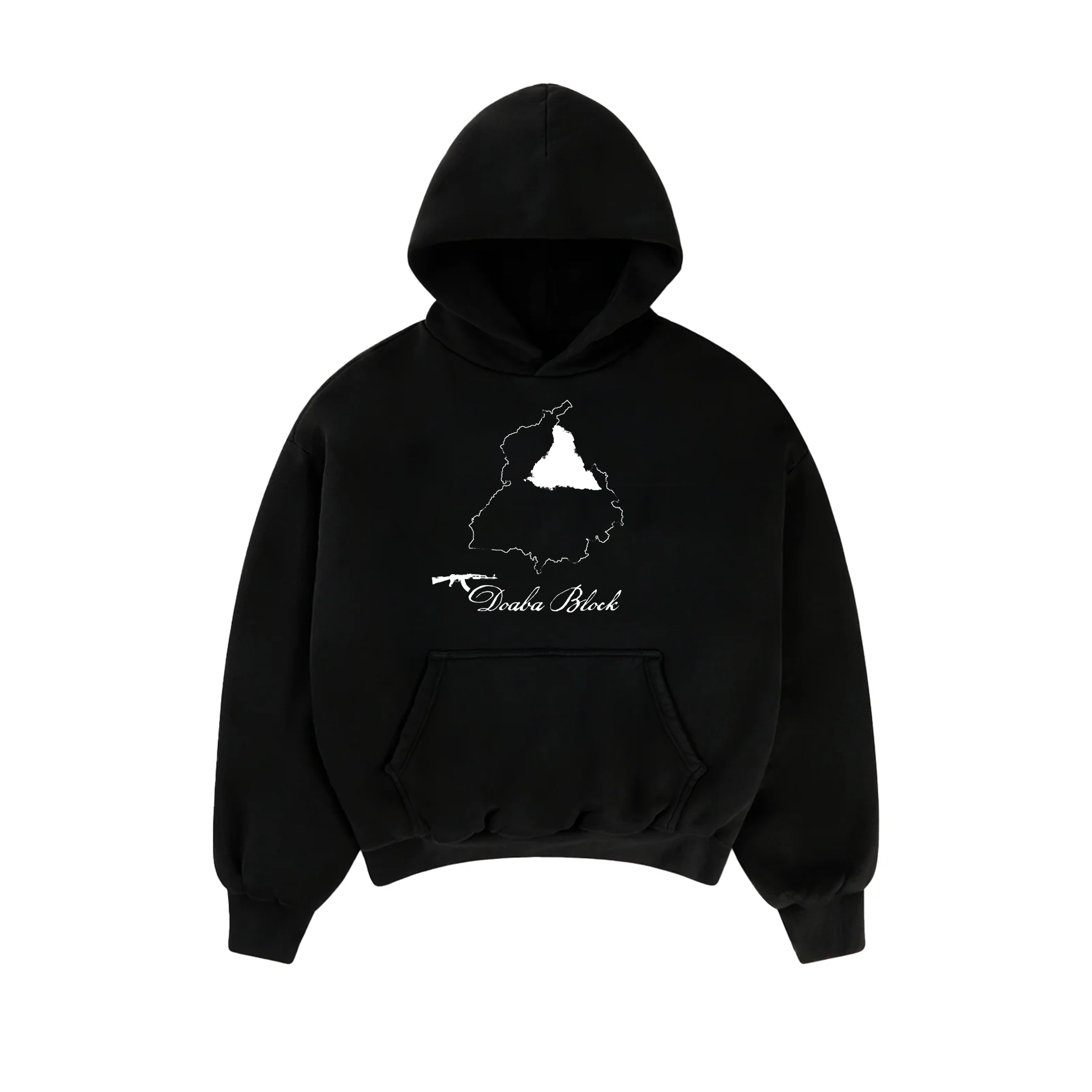 DOABA BLOCK BOXY HOODIE – Shervo