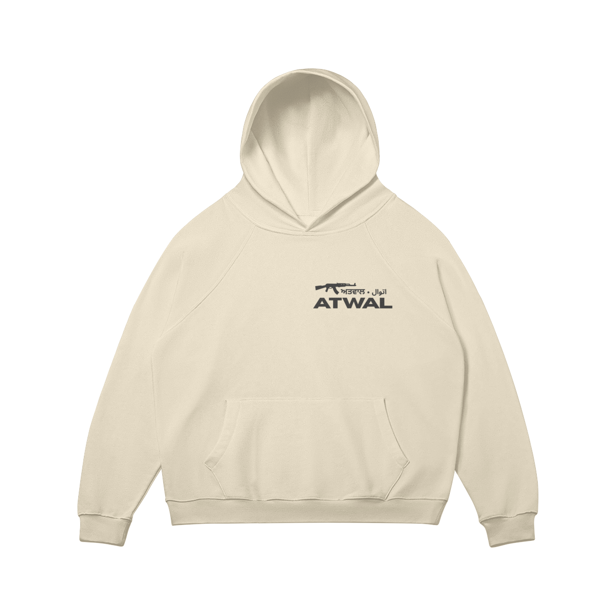 ATWAL OVERSIZED FLEECE-LINED HOODIE