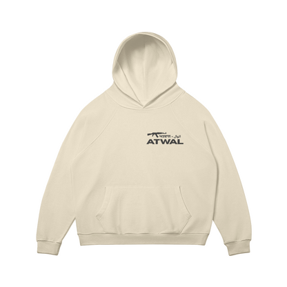 ATWAL OVERSIZED FLEECE-LINED HOODIE