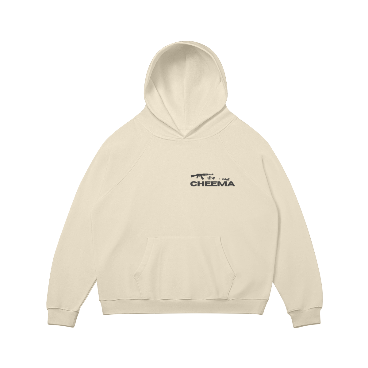 CHEEMA OVERSIZED FLEECE-LINED HOODIE