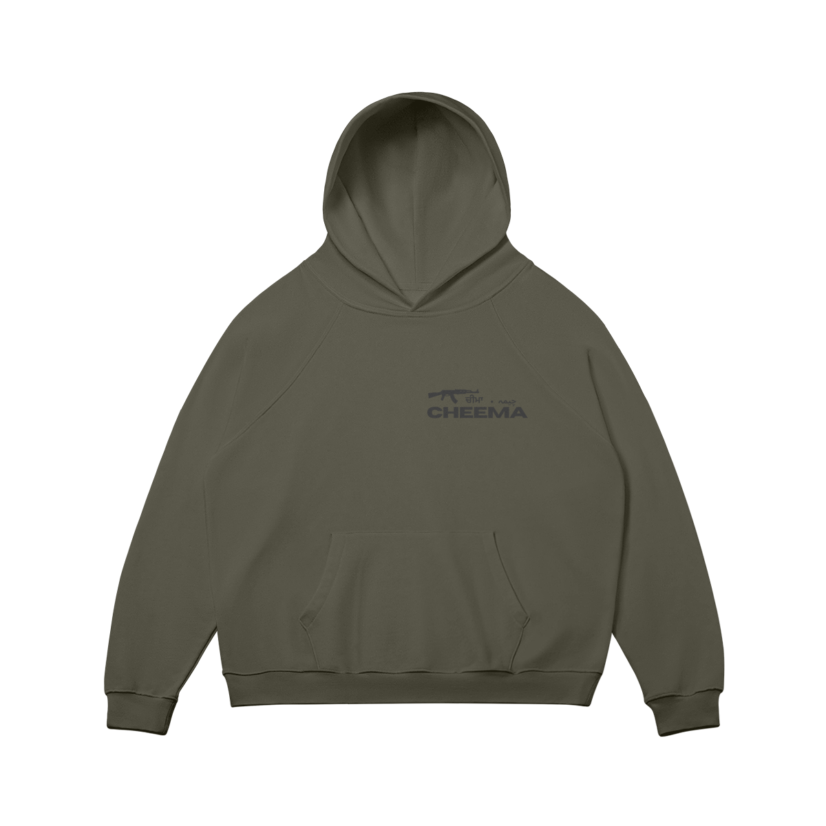 CHEEMA OVERSIZED FLEECE-LINED HOODIE