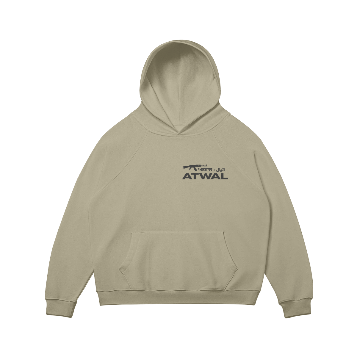 ATWAL OVERSIZED FLEECE-LINED HOODIE