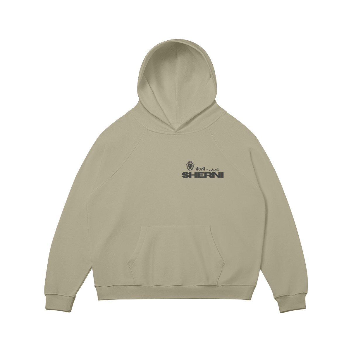 SHERNI OVERSIZED FLEECE-LINED HOODIE