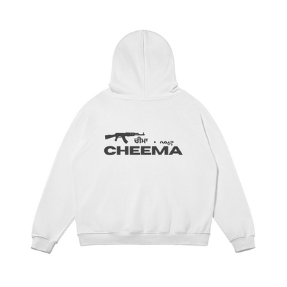 CHEEMA OVERSIZED FLEECE-LINED HOODIE