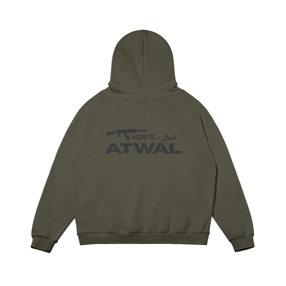 ATWAL OVERSIZED FLEECE-LINED HOODIE