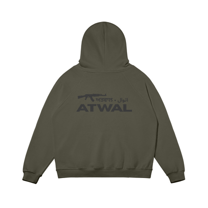 ATWAL OVERSIZED FLEECE-LINED HOODIE