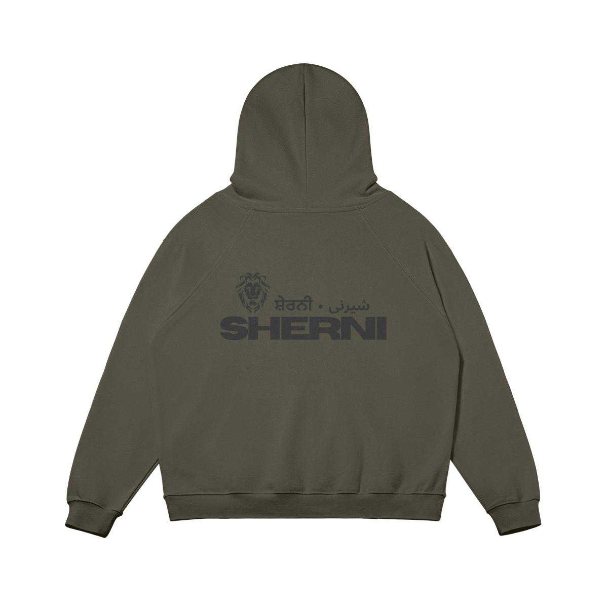 SHERNI OVERSIZED FLEECE-LINED HOODIE