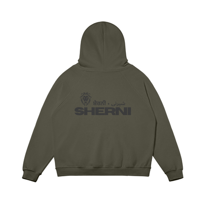 SHERNI OVERSIZED FLEECE-LINED HOODIE