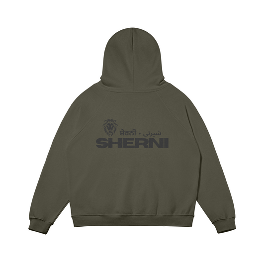 SHERNI OVERSIZED FLEECE-LINED HOODIE