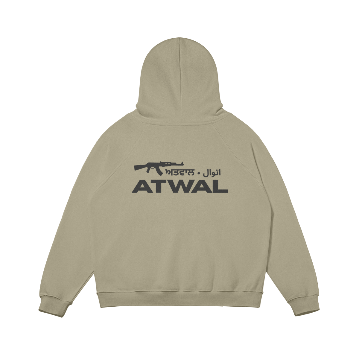 ATWAL OVERSIZED FLEECE-LINED HOODIE