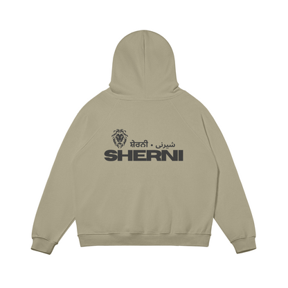 SHERNI OVERSIZED FLEECE-LINED HOODIE