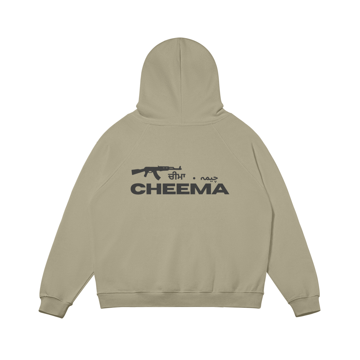CHEEMA OVERSIZED FLEECE-LINED HOODIE