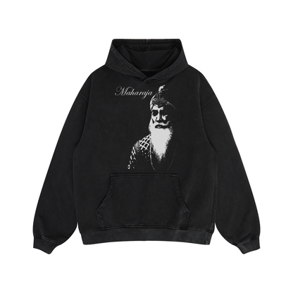 MAHARAJA OVERSIZED FADED HOODIE