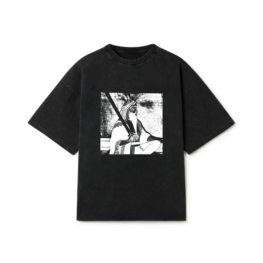 SARDAR HARI SINGH NALWA OVERSIZED FADED T-SHIRT