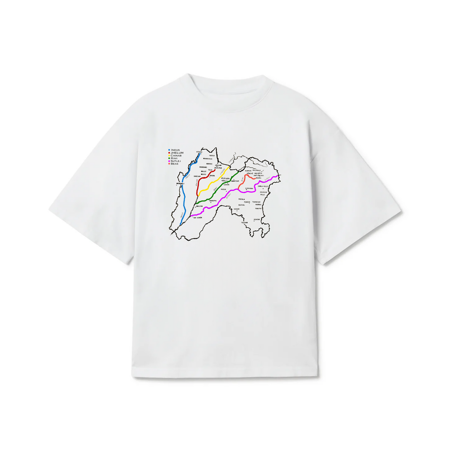 HISTORY OF PANJAB OVERSIZED T-SHIRT