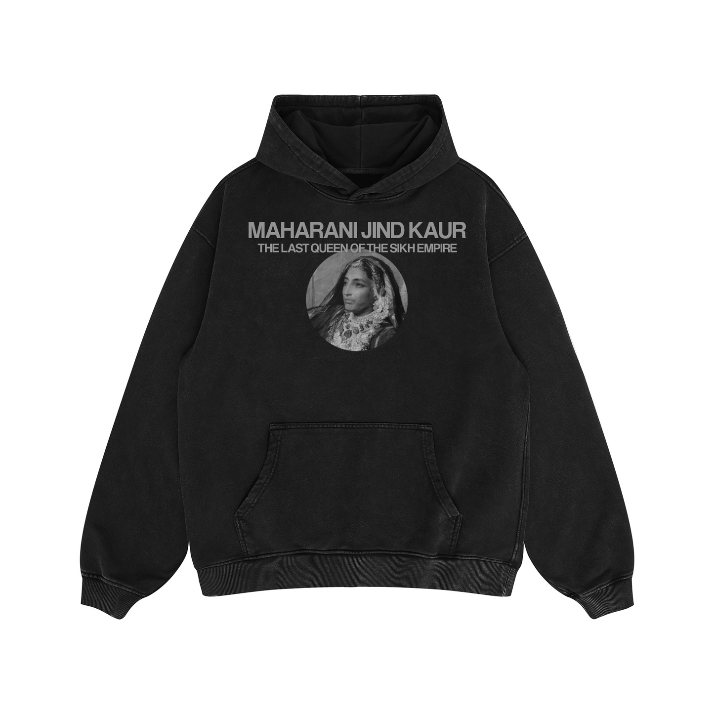 MAHARANI OVERSIZED FADED HOODIE