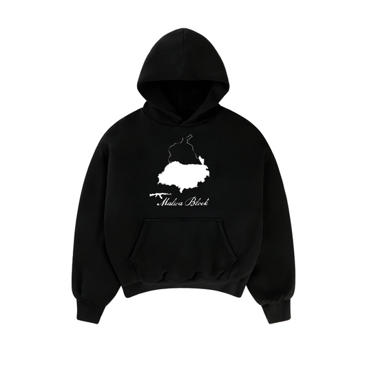 MALWA BLOCK BOXY HOODIE