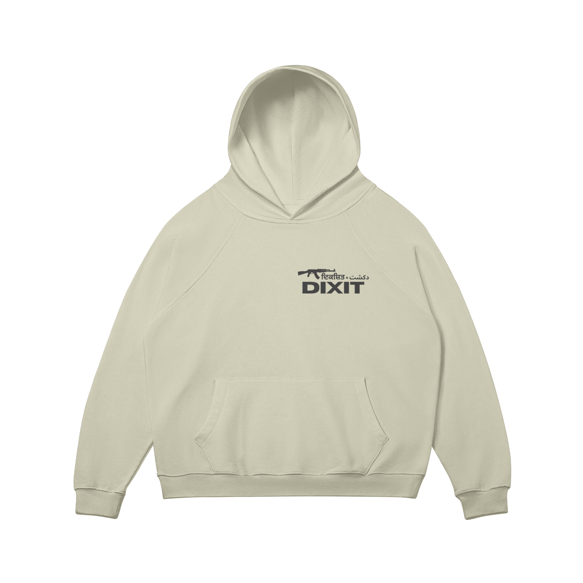 DIXIT OVERSIZED FLEECE-LINED HOODIE