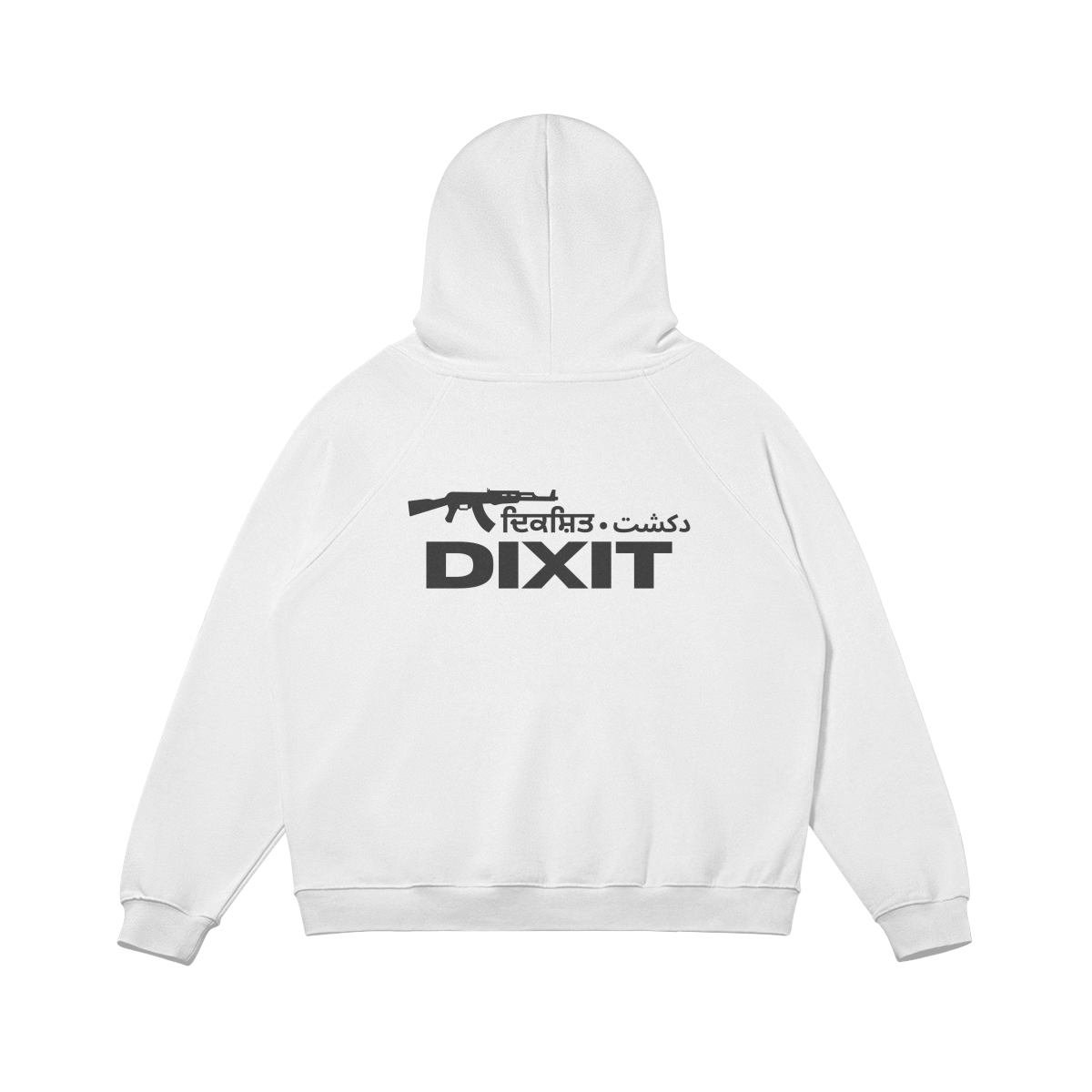 DIXIT OVERSIZED FLEECE-LINED HOODIE