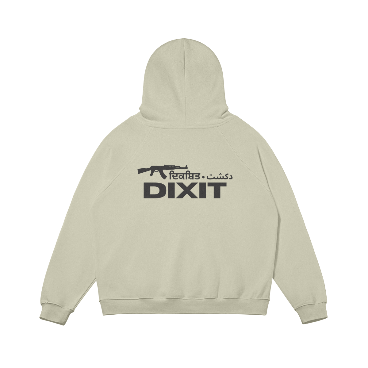 DIXIT OVERSIZED FLEECE-LINED HOODIE