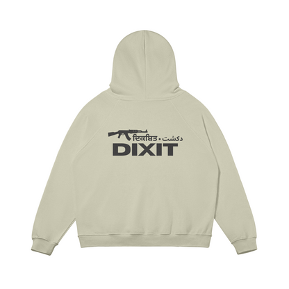 DIXIT OVERSIZED FLEECE-LINED HOODIE