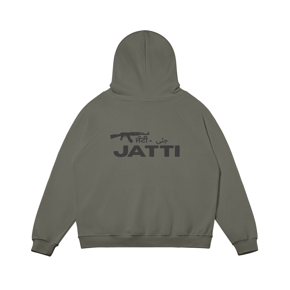 JATTI OVERSIZED FLEECE-LINED HOODIE