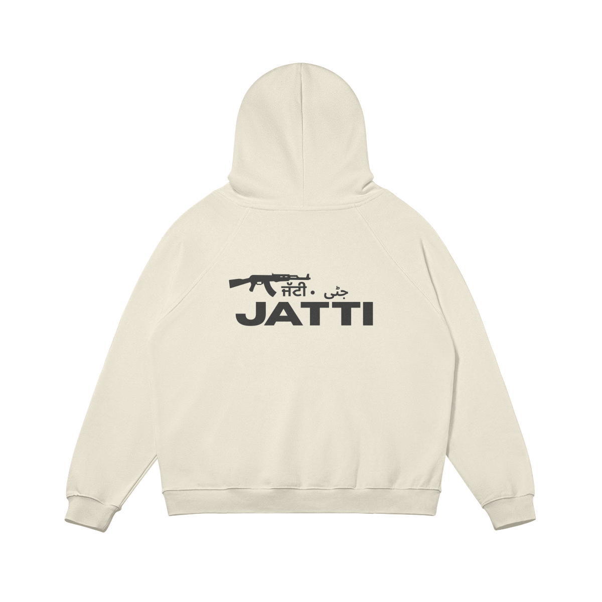 JATTI OVERSIZED FLEECE-LINED HOODIE