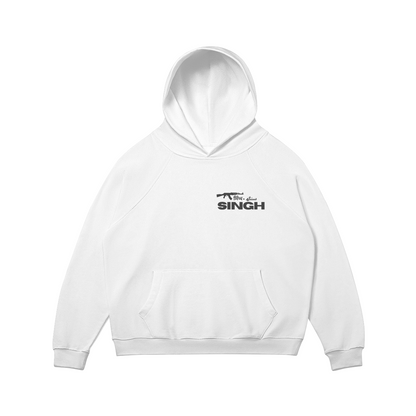 SINGH OVERSIZED FLEECE-LINED HOODIE