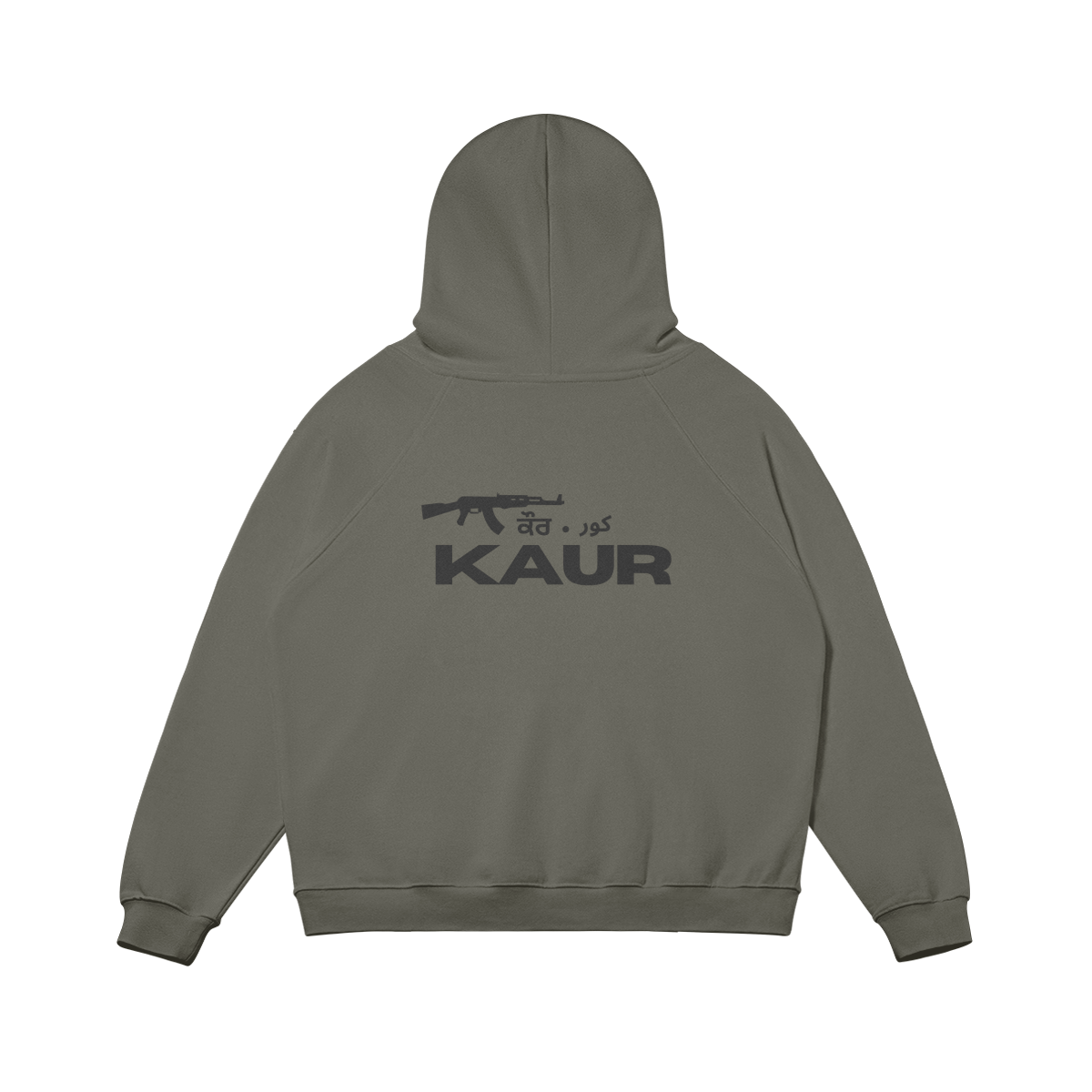 KAUR OVERSIZED FLEECE-LINED HOODIE