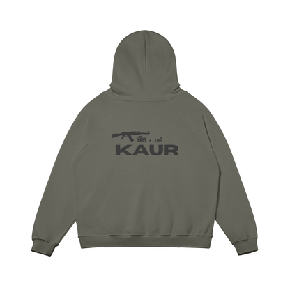 KAUR OVERSIZED FLEECE-LINED HOODIE