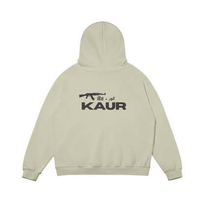 KAUR OVERSIZED FLEECE-LINED HOODIE