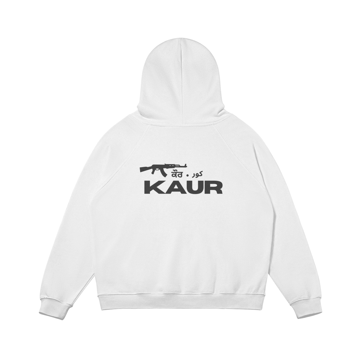 KAUR OVERSIZED FLEECE-LINED HOODIE