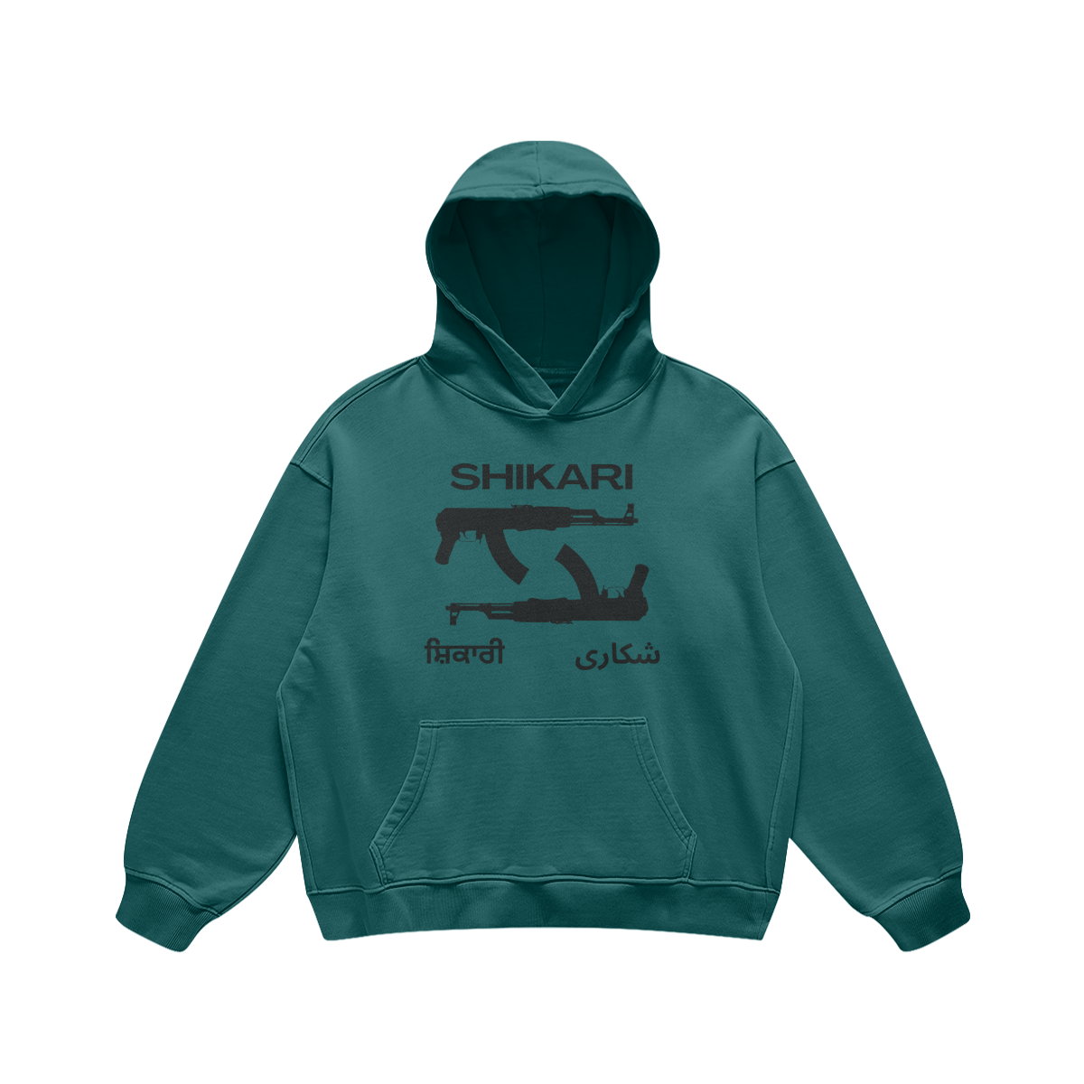 SHIKARI OVERSIZED FADED HOODIE