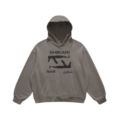 SHIKARI OVERSIZED FADED HOODIE